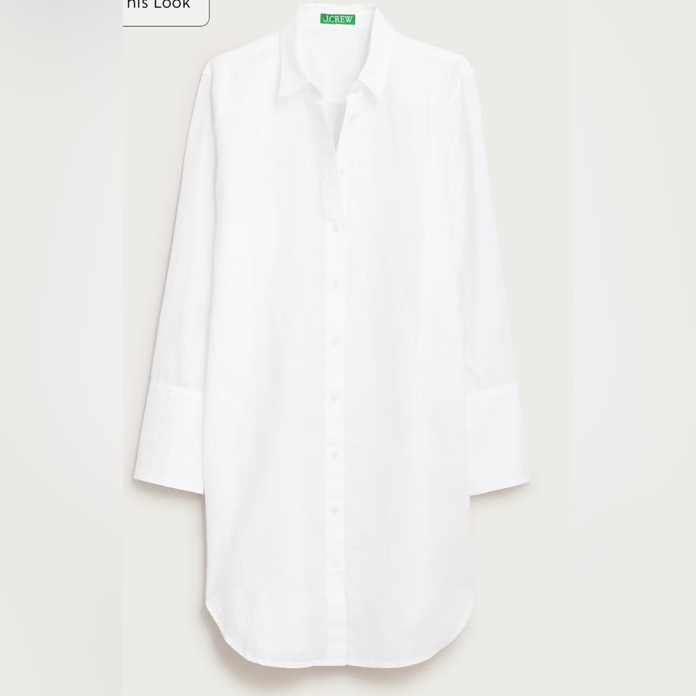 J. Crew, Classic Fit Beach Shirt